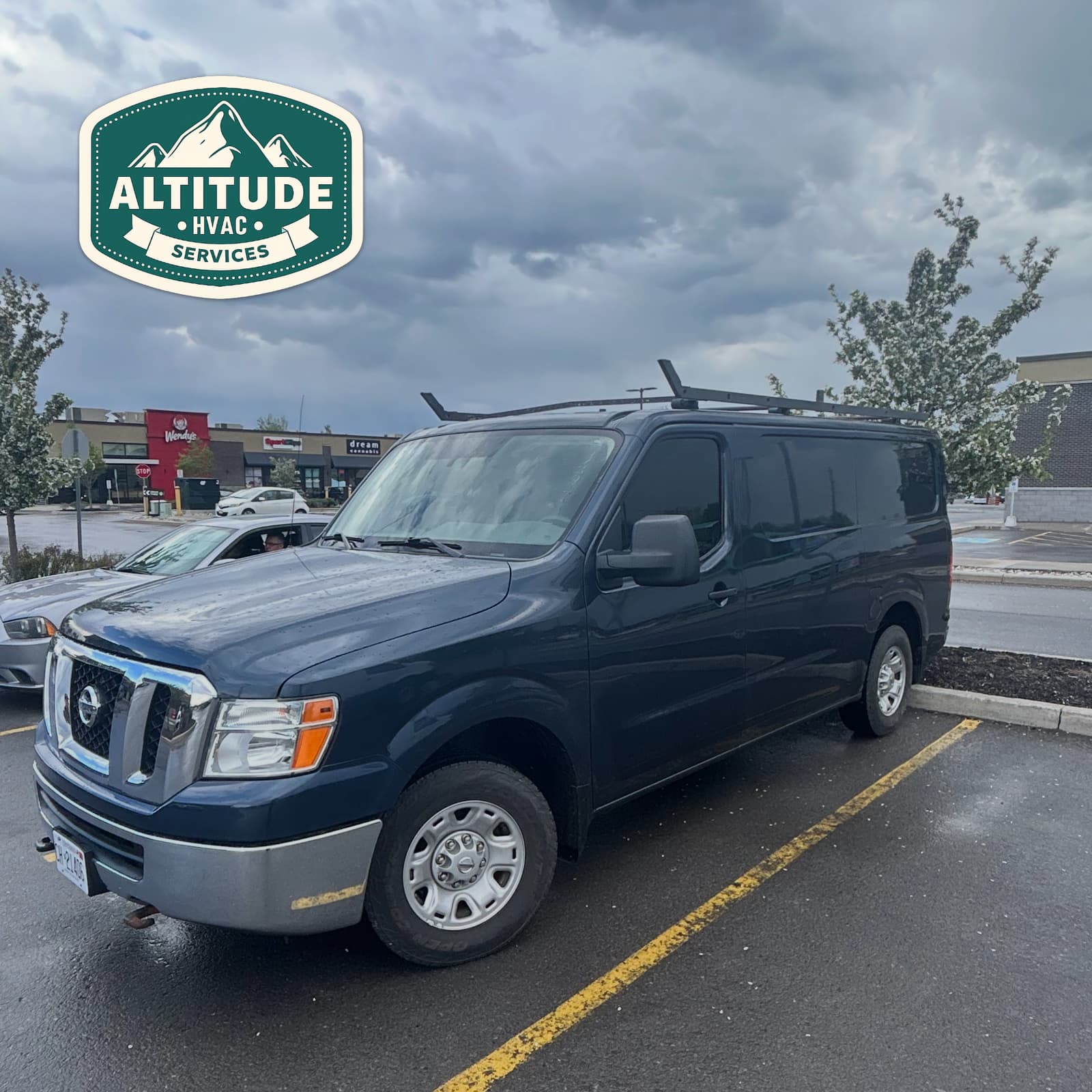 Altitude HVAC service van in Orleans
